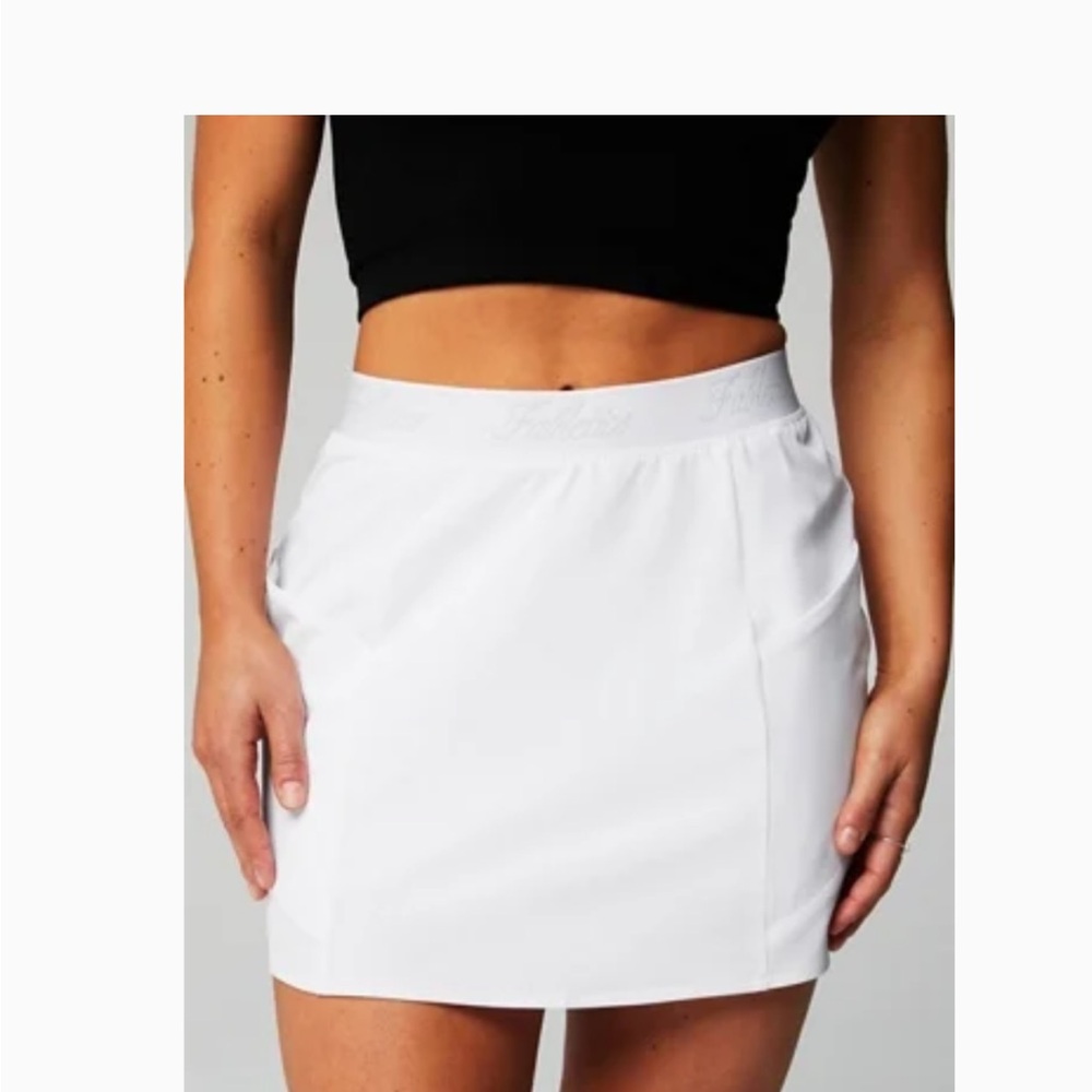 Fabletics White Athletic Skirt